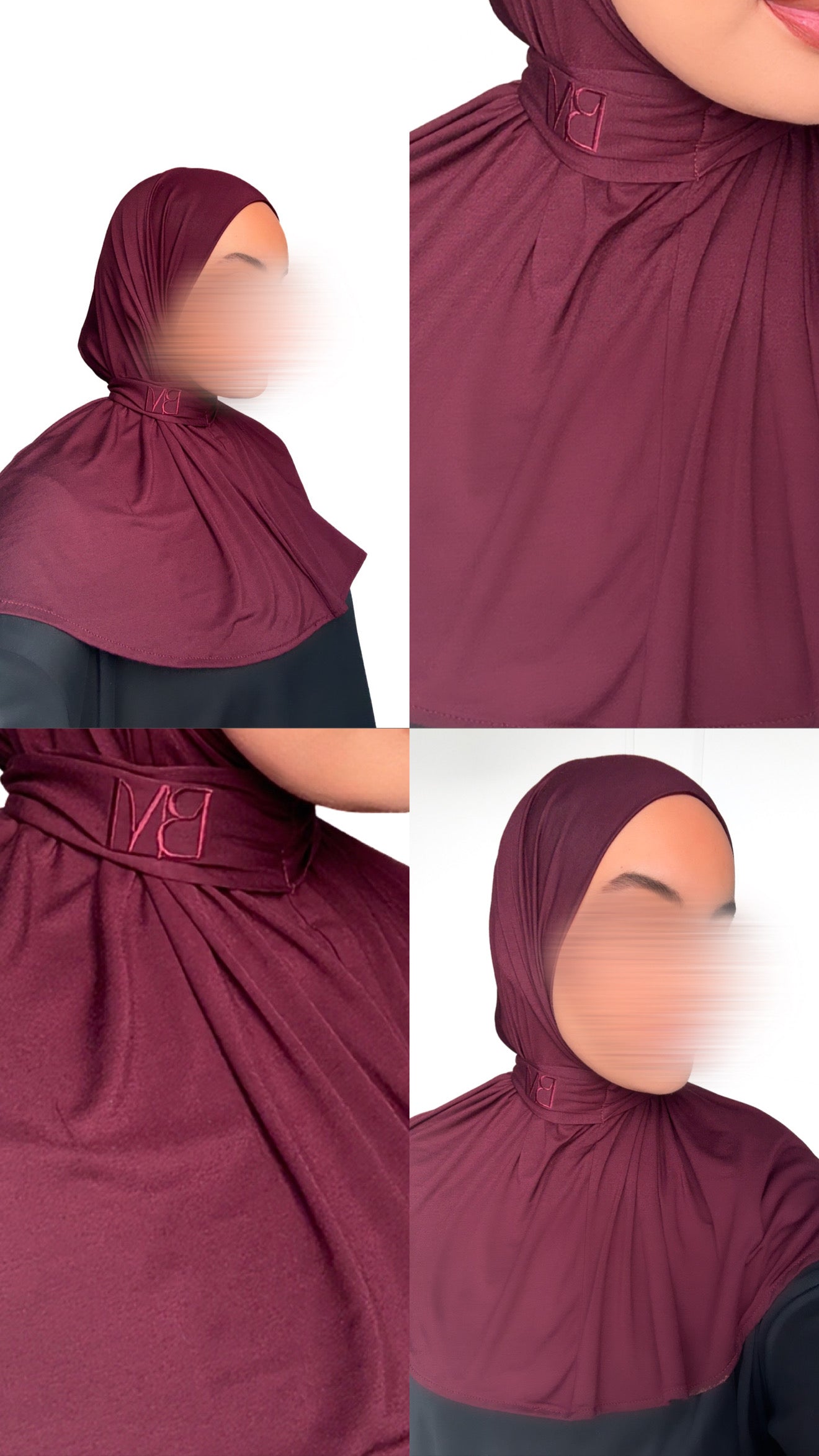 Cagoule Prune
