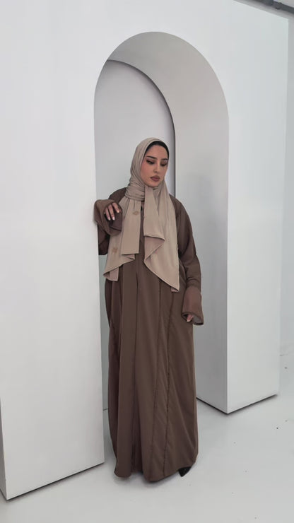Abaya Taupe